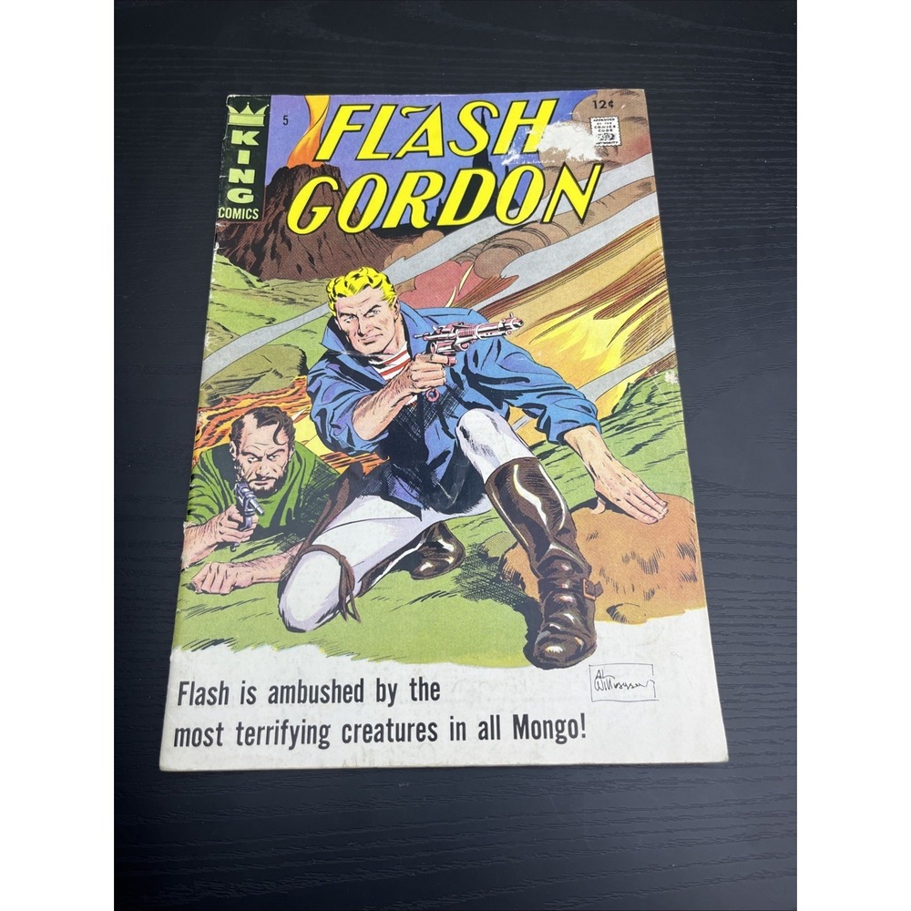 Flash Gordon #5 King‎ Comics 1967 God Of The Beastmen Silver Age Comic